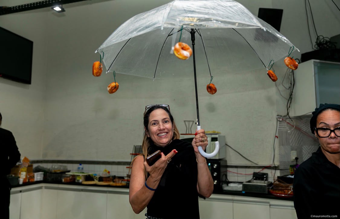 A empresária Sandra Cascardo ( Responsável pelo Buffet Espaço Sandrè)