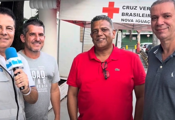 Evento Natal Solidário da Cruz Vermelha de Nova Iguaçu: Entrevista com Rodrigo Paiva, Marcelo Mariani e Carlos Lobo