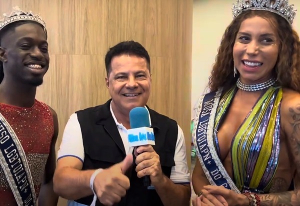 Carnaval 2024: Camila Carvalho e Júnior Rodrigues, a realeza LGBTQIAP+, falam sobre suas expectativas