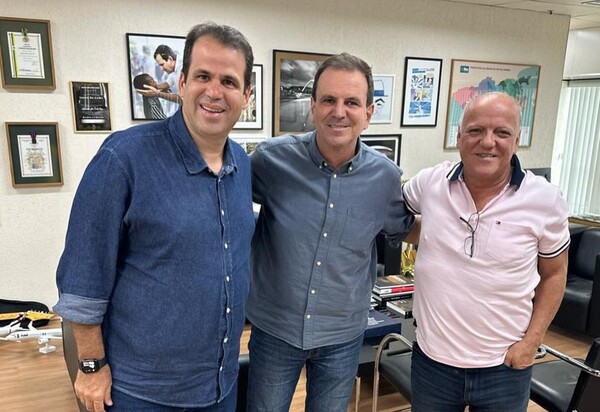 Deputado Aureo larga candidato de Castro e anuncia o apoio do Solidariedade à reeleição de Eduardo Paes