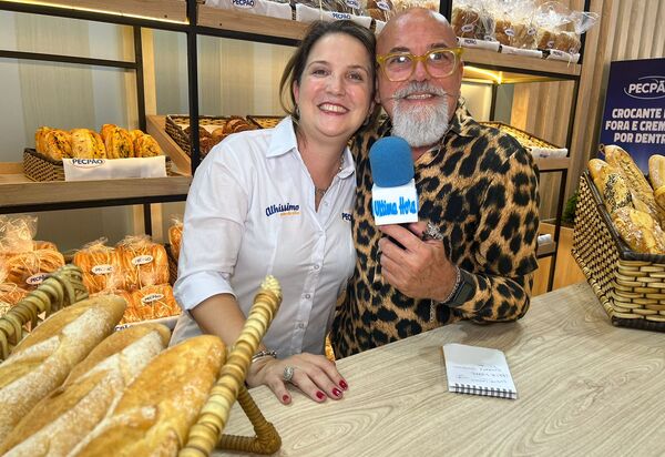 Carla Lopes, Gerente Comercial da Pecpão, destaca inovações e compromisso com a qualidade na Rio Expo Food 2024