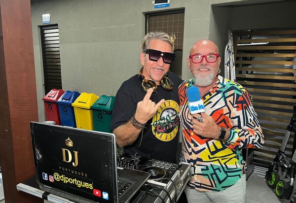 DJ Português encanta a festa de aniversário de Alexandre Pichetto