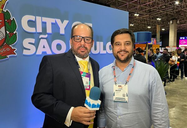 Michael, Diretor de Investimentos da São Paulo Negócios, destaca importância da Web Summit para o crescimento econômico de São Paulo