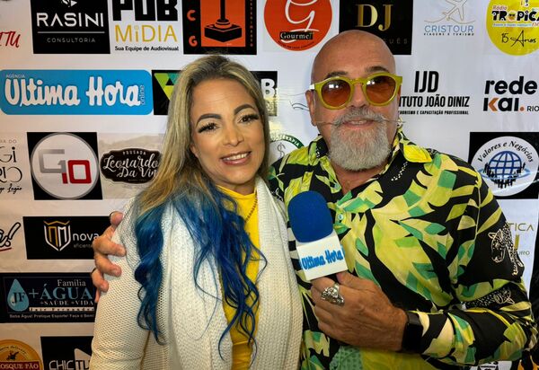 Adely Pytanga, a estrela da Ozonioterapia, no evento Grandes Negócios no Rio de Janeiro
