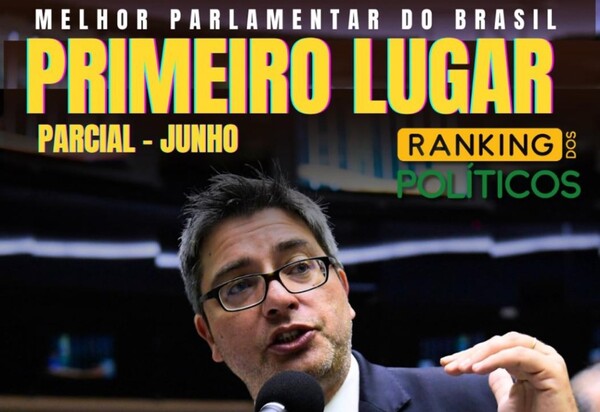 Portinho é eleito melhor Parlamentar do Rio de Janeiro pelo Ranking dos Políticos 