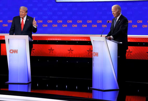 Trump Encurrala Biden com Mentiras em Debate Tenso na CNN