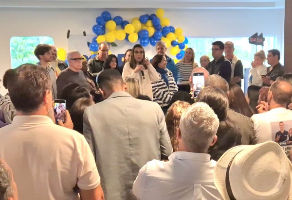 Talita Galhardo e seus voluntários não deixam a chuva desanimar a Convenção PSDB - Cidadania