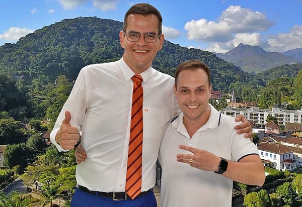 Ex-vice presidente do Botafogo e colaborador partidário de Bolsonaro, Doutor Santoro disputa a prefeitura de Petrópolis ao lado de trineto do engenheiro Koeler que projetou a cidade