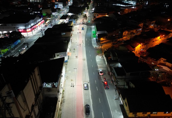 Com 60% de obras concluídas nos trechos 1 e 2, MUVI ganha iluminação especial