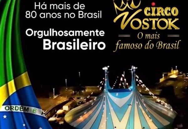 O Circo Vostok faz últimas apresentações no Rio de Janeiro, 150 anos trazendo magia e inovação