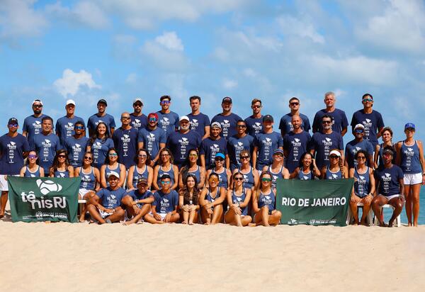 Com apoio do Governo do Rio, equipe de tênis vai representar o estado na Copa das Federações de Beach Tennis 2024