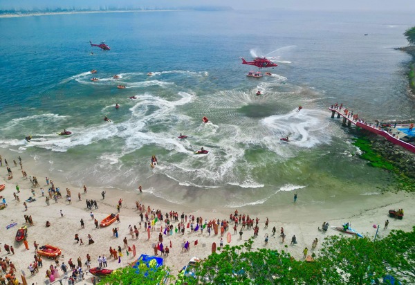 Barcos, drones e médicos em moto-aquáticas: saiba tudo sobre a Operação Verão