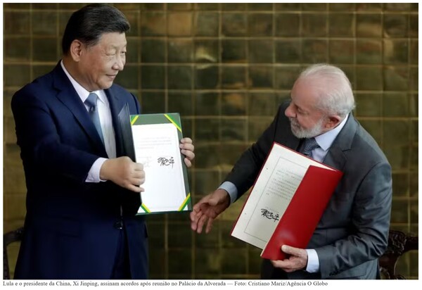 Relações China-Brasil: novo salto, nova oportunidade e novo impulso