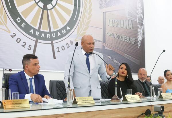 Vereador Magno Dheco é eleito presidente da Câmara Municipal de Araruama