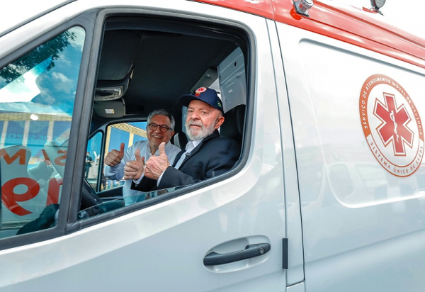 Lula entrega 789 novas ambulâncias do Samu em evento em Sorocaba