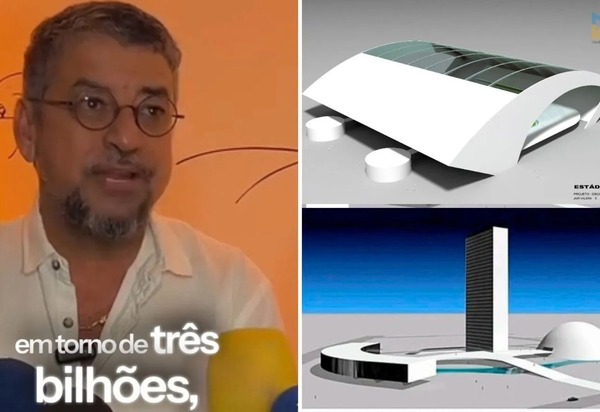 Quaquá diz que deve gastar em torno de R$ 3 bilhões para construir 10 obras do Niemeyer em Maricá (RJ)