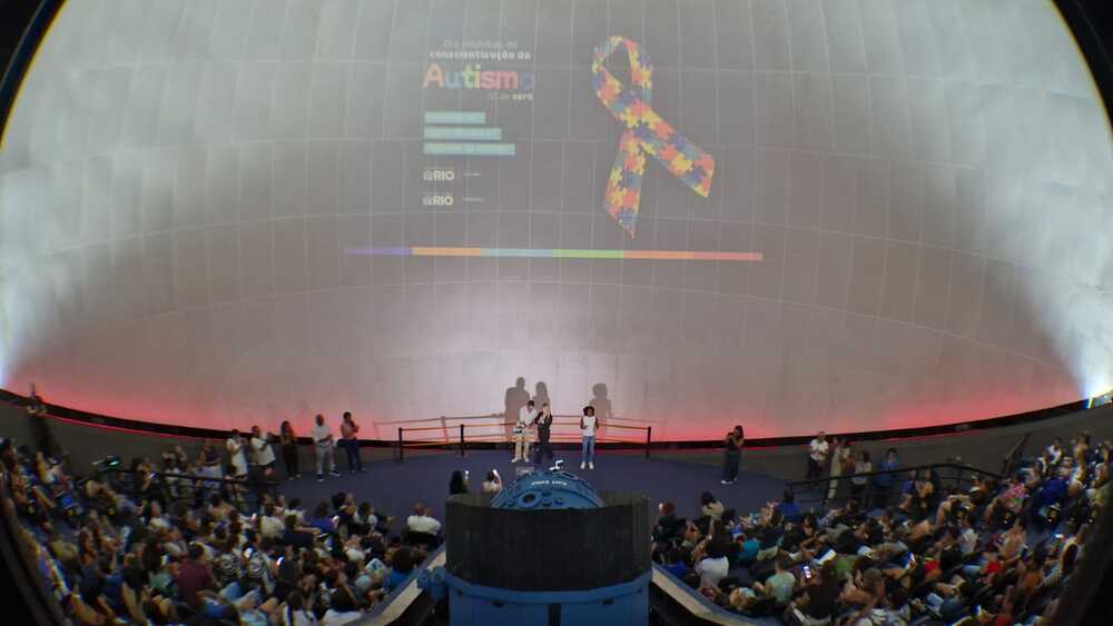 SEI celebra o Dia Mundial de Conscientização do Autismo em parceria com o Planetário da Gávea