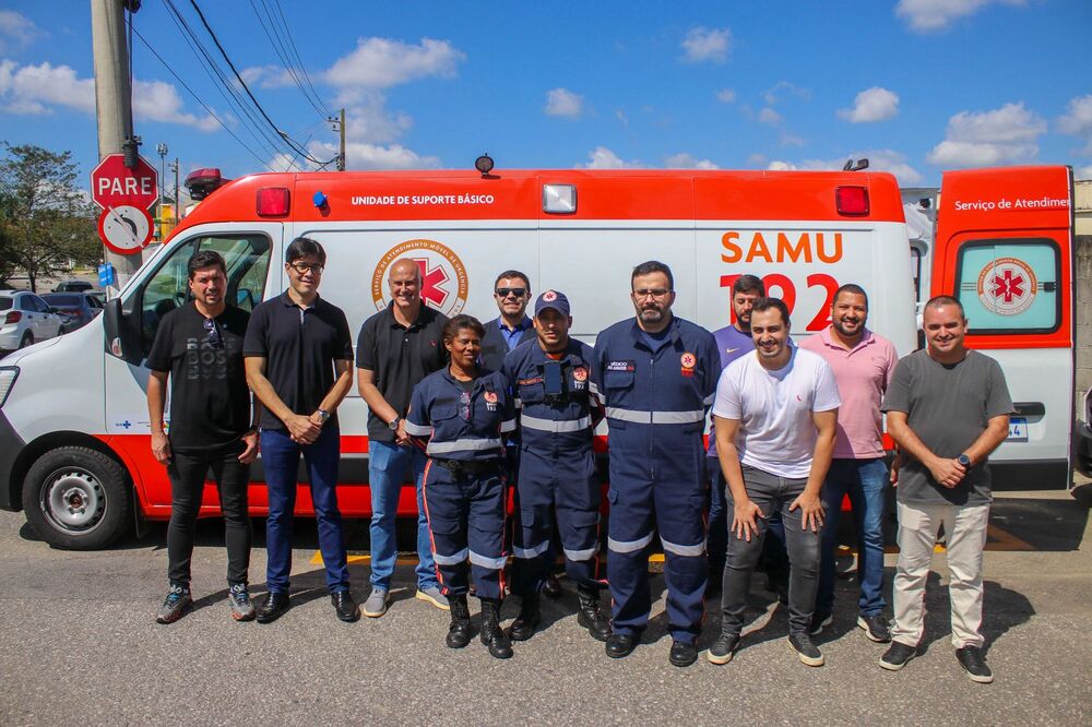 Prefeito Tande Vieira inaugura nova base descentralizada do SAMU em Resende