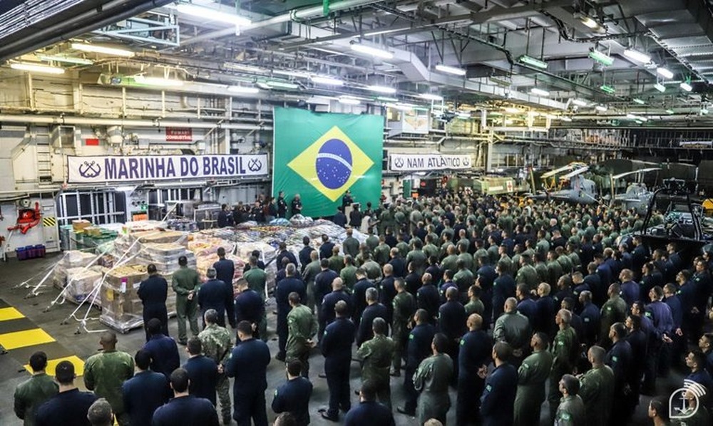 Um ano da operação da Marinha 'Abrigo pelo Mar-RS' na reconstrução do RS