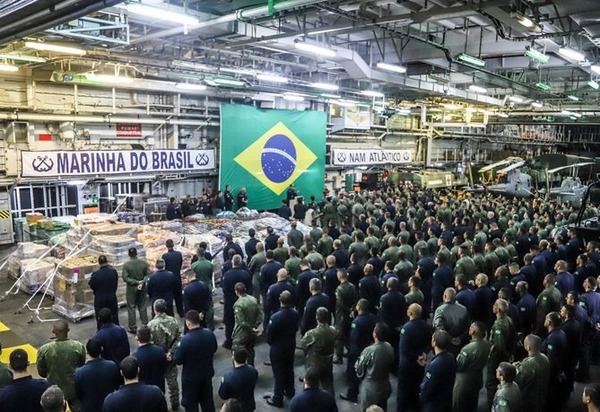 Um ano da operação da Marinha 'Abrigo pelo Mar-RS' na reconstrução do RS