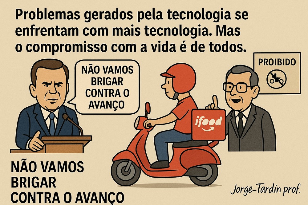 Motoboy, mototaxi e entrega: não dá mais pra empurrar essa conversa com o capacete - Por Jorge Tardin 