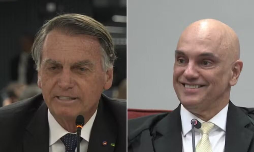 ‘Convite’ de Bolsonaro para que Moraes seja seu vice irrita apoiadores do ex-presidente