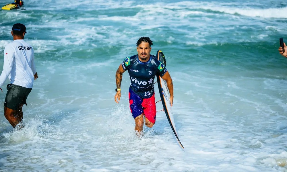 WSL: Saquarema é fortaleza dos surfistas brasileiros