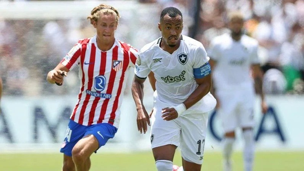 Botafogo perde para o Atlético de Madri, mas se classifica e vai enfrentar Palmeiras nas oitavas de final da Copa do Mundo de Clubes