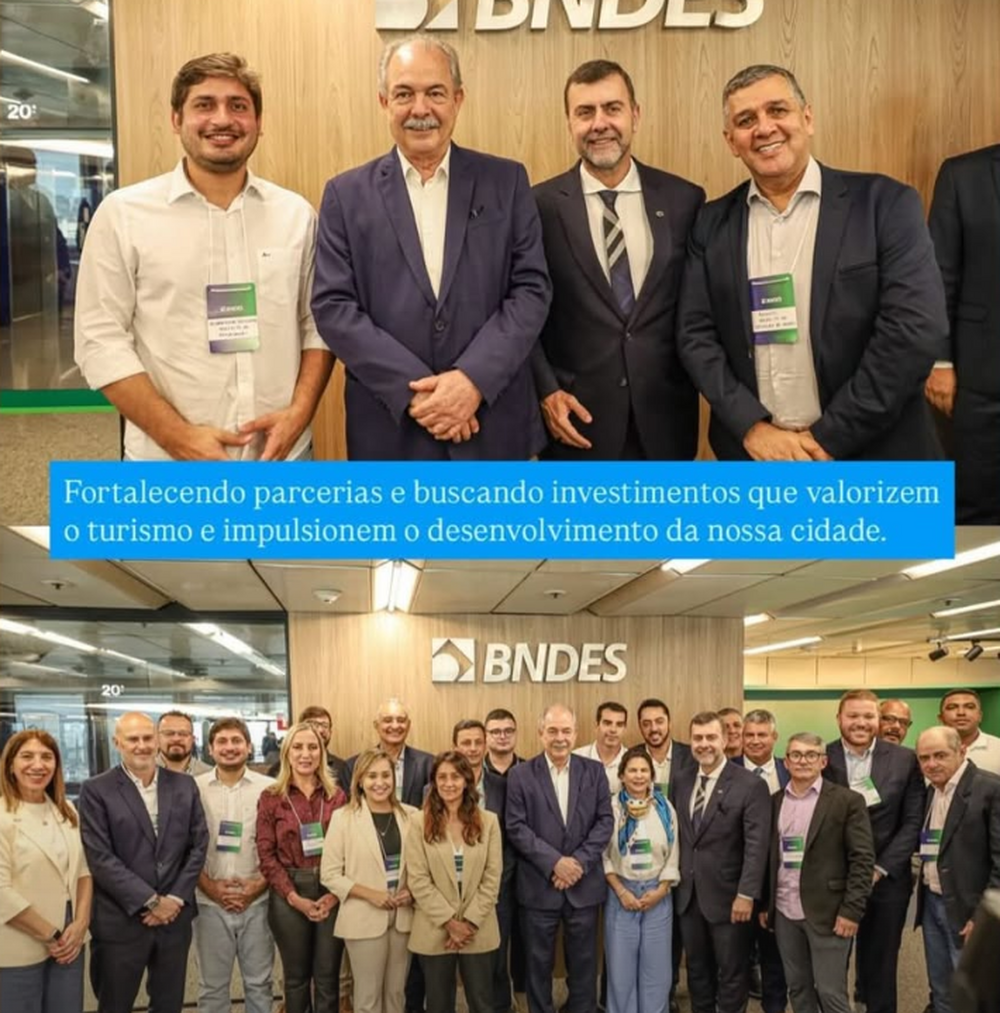 Caravana de 20 prefeitos do Rio consegue acesso a linhas de crédito especiais do BNDES após mediação da Embratur