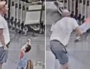 Homem arremessa bebê de 18 meses em aeroporto; imagens chocam