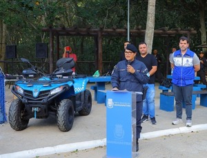 Quadriciclo reforçará a segurança em praia de Mangaratiba