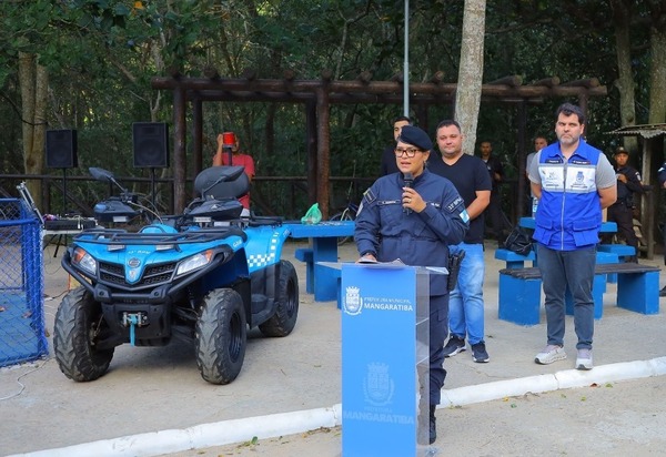 Quadriciclo reforçará a segurança em praia de Mangaratiba