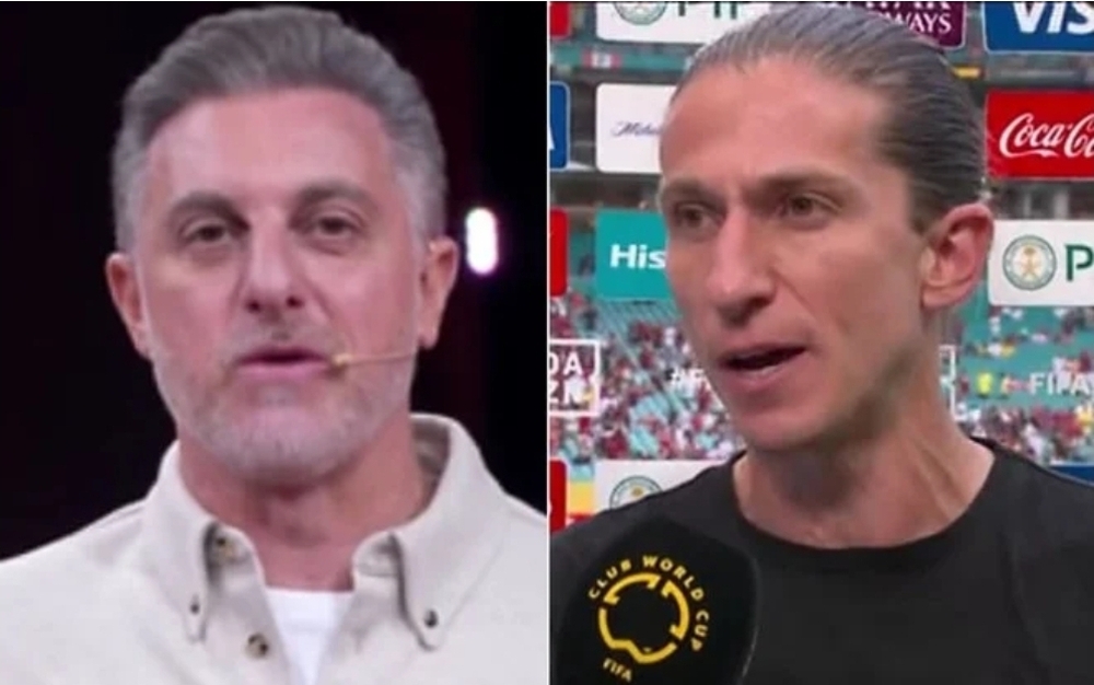 Recado de Huck para técnico do Flamengo após derrota por 4 a 2 no Mundial