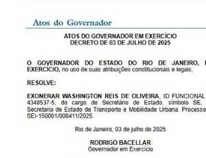 Ex-secretário de Transporte questiona legitimidade de Bacellar: 'ele não foi eleito'