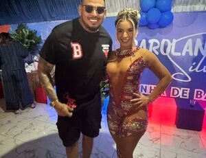 Cacau Jr prestigia coroação da nova rainha de bateria e reencontra amigos do Pique Novo