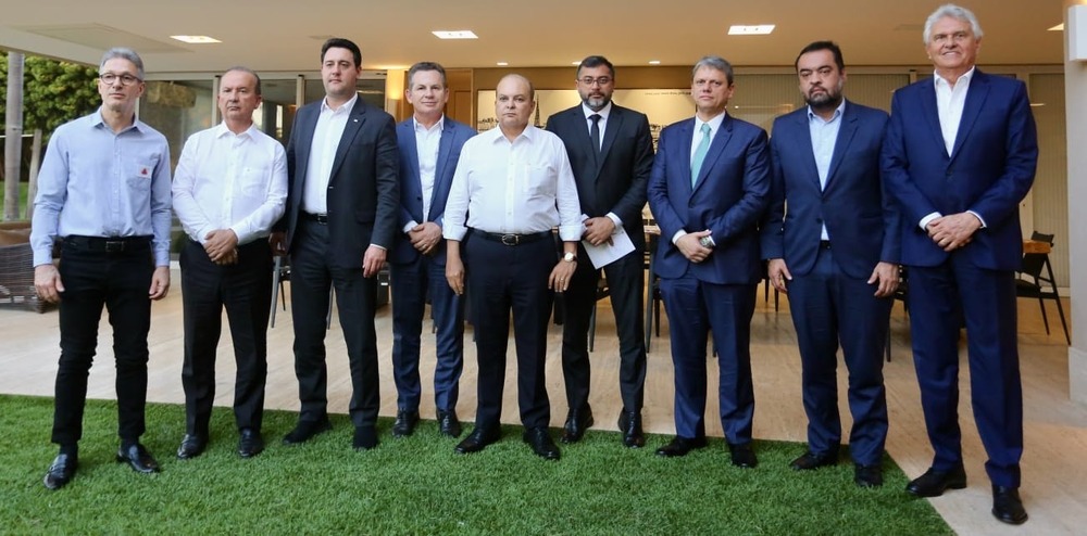 Cláudio Castro se reúne com governadores contra taxação dos Estados Unidos