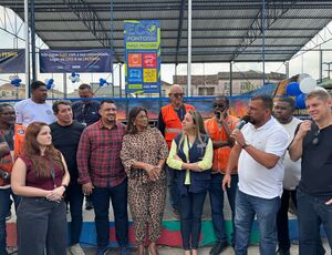 Subprefeita dos Grandes Complexos, Marlí Peçanha e Comlurb inauguram Ecoponto com arte no Complexo da Penha