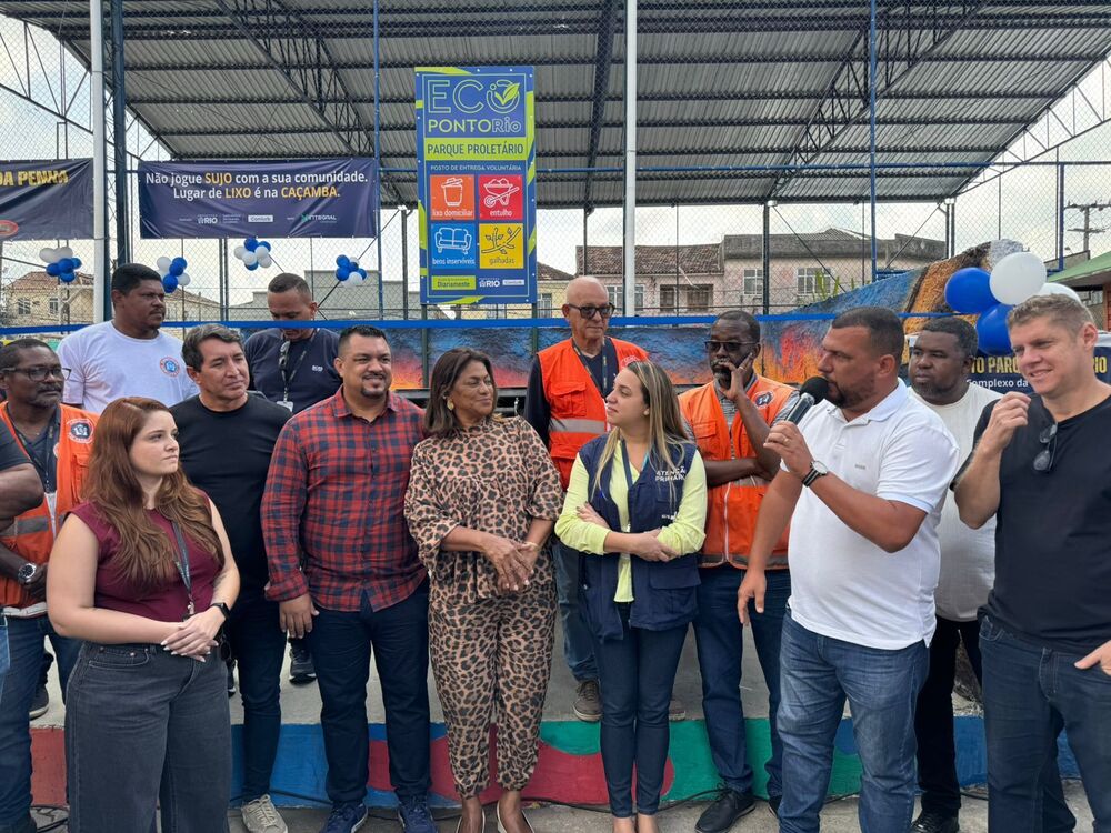 Subprefeitura dos Grandes Complexos e Comlurb inauguram Ecoponto com arte no Complexo da Penha