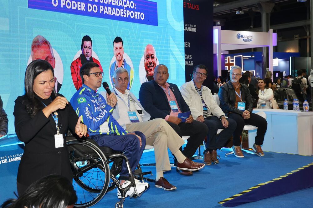 Governo do Estado debate esporte adaptado no Rio Innovation Week 2025