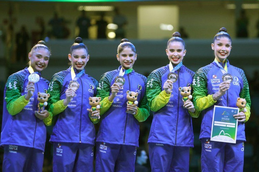 Brasil conquista primeira medalha em um Mundial de Ginástica Rítmica