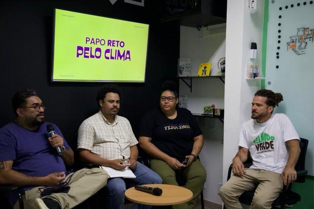 Papo Reto Pelo Clima entra no terceiro dia consolidando importância de favelas nas Mudanças Climáticas