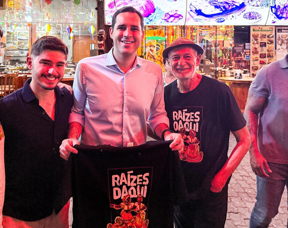 Vice-prefeito Eduardo Cavallieri visita Feira de São Cristóvão e conhece projeto Raízes Daqui