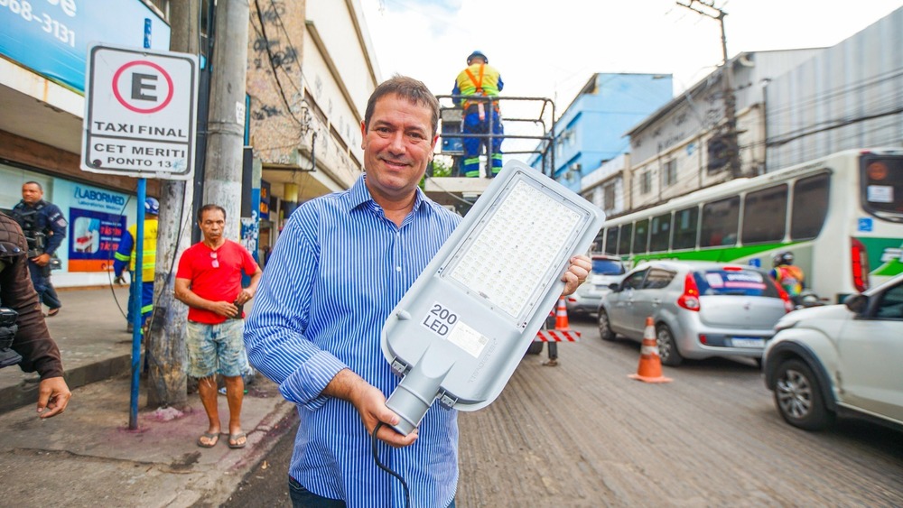 Prefeito Léo Vieira e Governo do Estado dão início a obras de revitalização da Av.Automóvel Clube