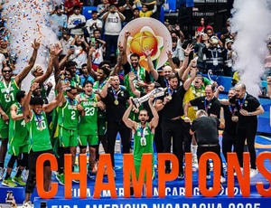 Brasil é campeão da AmeriCup de basquete após 16 anos de jejum