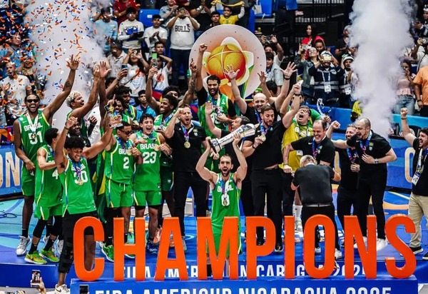 Brasil é campeão da AmeriCup de basquete após 16 anos de jejum