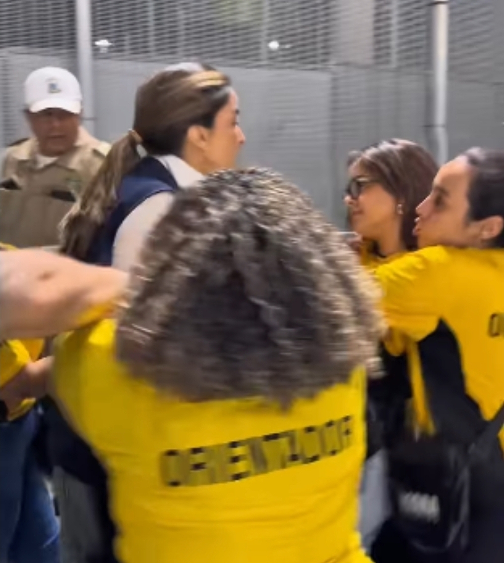 Talita Galhardo e 'O Pracinha' foram atacados ao tentar ajudar torcedores com problemas no acesso ao estádio