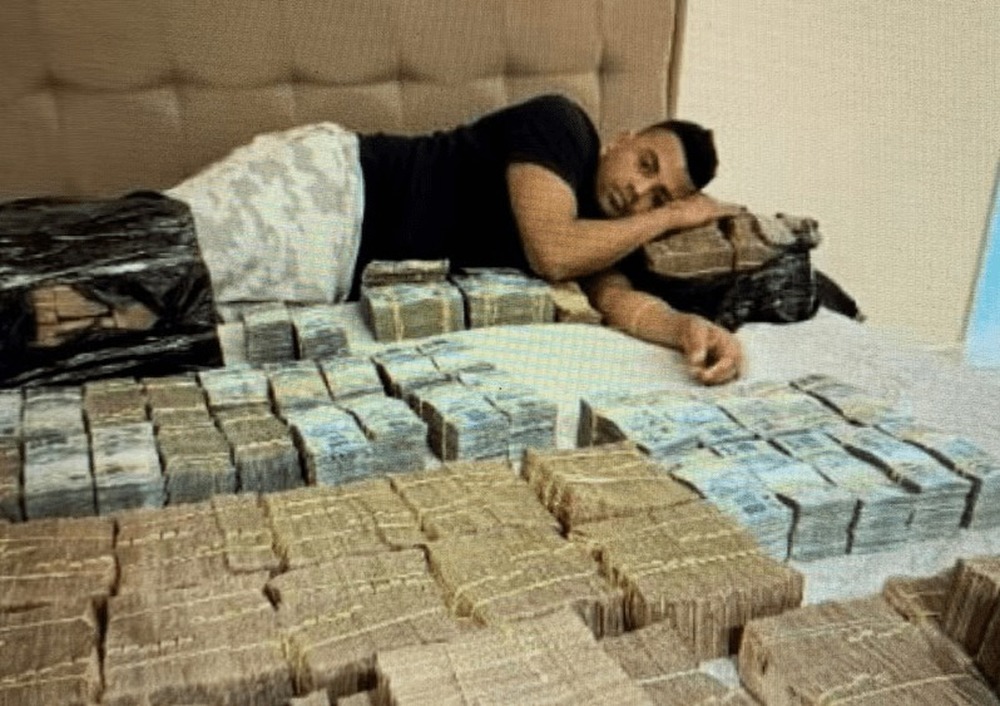 PF encontra foto de TH Joias na cama com R$ 5 milhões em espécie