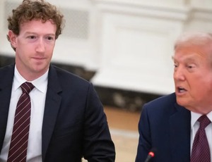 Sem perceber microfone ligado, Zuckerberg faz revelação a Trump em jantar