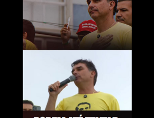 Flávio dispara contra Moraes em Copacabana: ‘segunda facada em Bolsonaro’