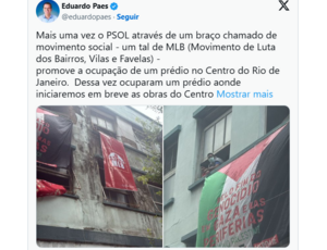 Eduardo Paes ordena desocupação que termina em agressão a Deputados e representantes do PSOL